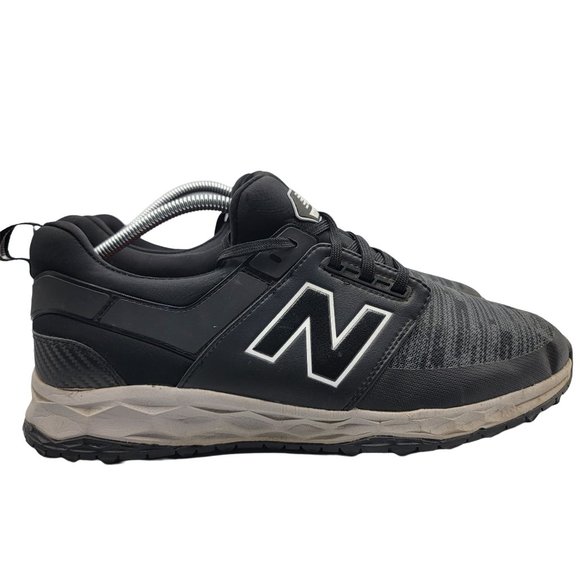 New Balance Fresh Foam Mens 12 (2E) Black Links Spikeless Golf Shoes NBG4000BK main image 8